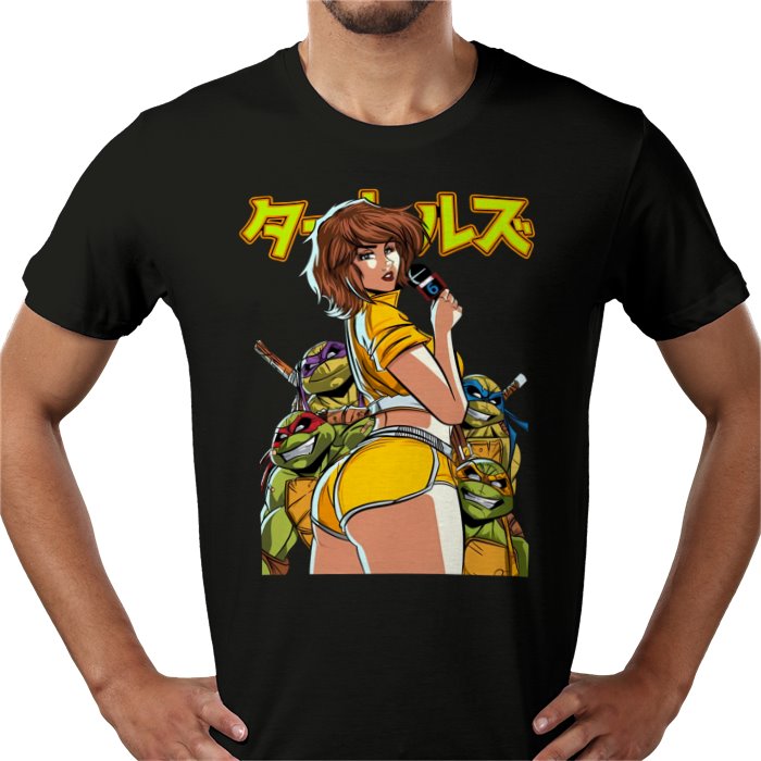 Teenage Mutant Ninja Turtles — April Reporting T-Shirt