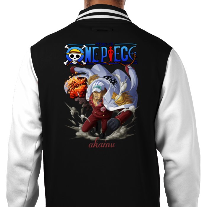 One Piece - Akainu Portrait Varsity Jacket