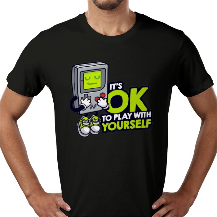 Game Boy — It's OK To Play With Yourself T-Shirt