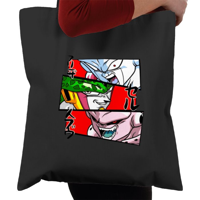 Dragonball Z - Villain Faces Tote Bag
