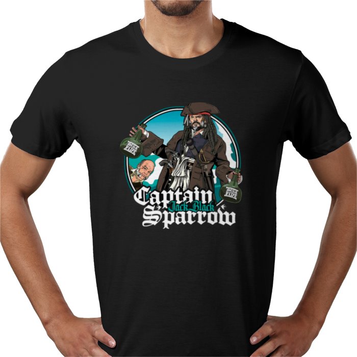 Jack Black x Pirates Of The Caribbean — Captain Jack Black Sparrow T-Shirt