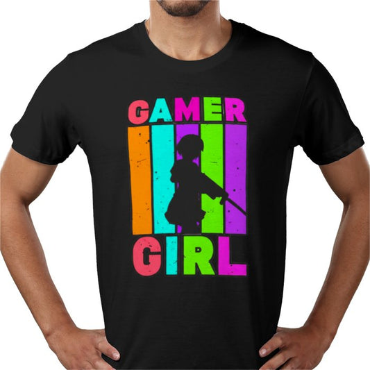 Gamer Girl T-Shirt | Female Gaming Graphic Tee
