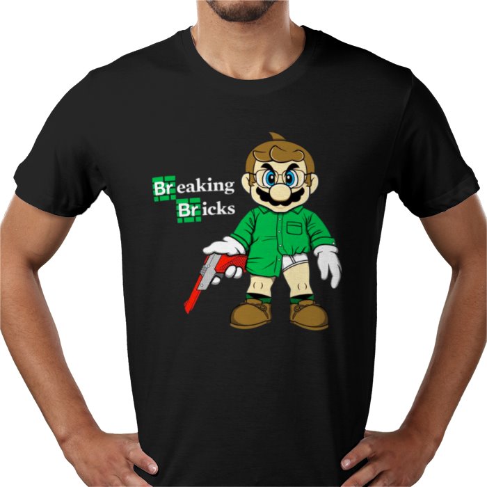 Super Mario x Breaking Bad - Breaking Bricks T-Shirt