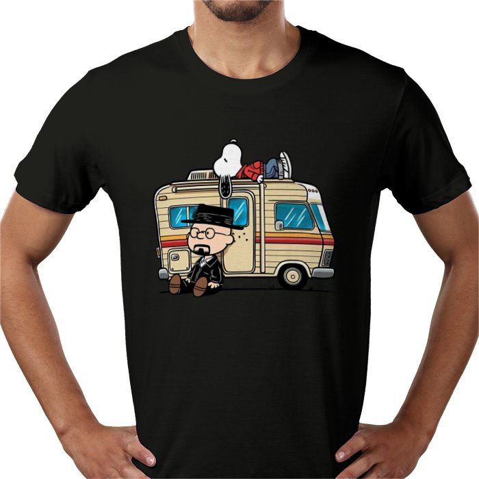 Peanuts x Breaking Bad Parody T-Shirt