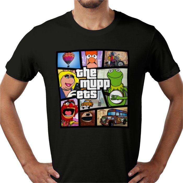The Muppets & Grand Theft Auto - Grand Theft Auto Style T-shirt