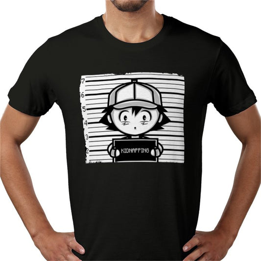Pokémon — Ash's Mugshot T-Shirt
