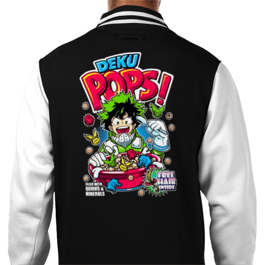 My Hero Academia - Deku Pops Varsity Jacket