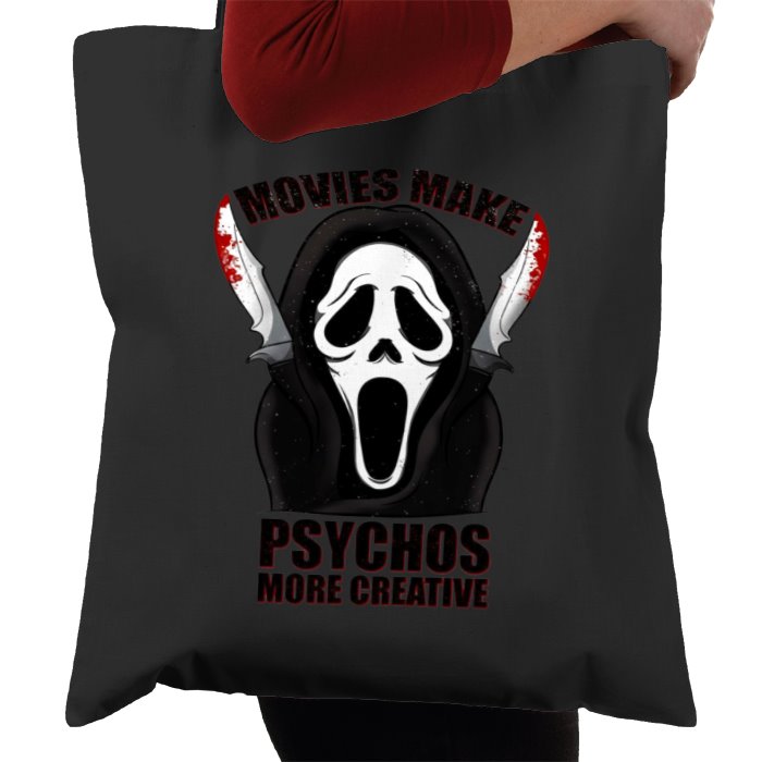 Scream - Creative Psychos Tote Bag