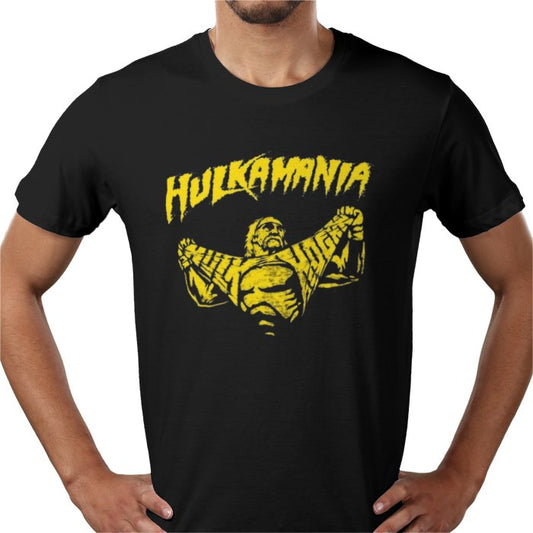 Hulkamania T-Shirt | Hulk Hogan WWE Wrestling Graphic Tee