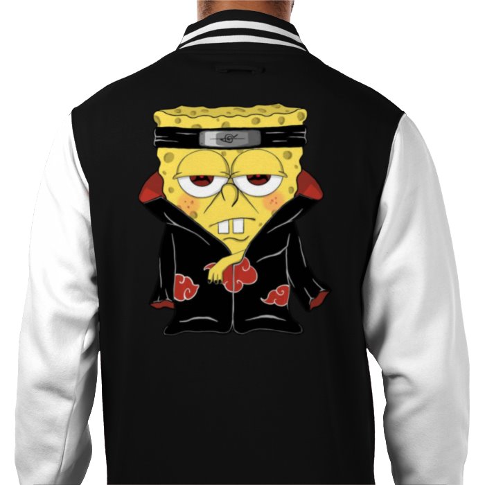 SpongeBob SquarePants & Naruto - SpongeBob Uchiha Varsity Jacket