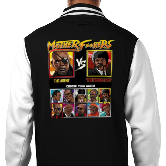 Samuel Jackson & Street Fighter - Mother F**kers Varsity Jacket