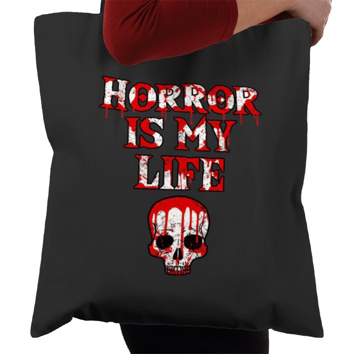 Horror Is My Life Tote Bag