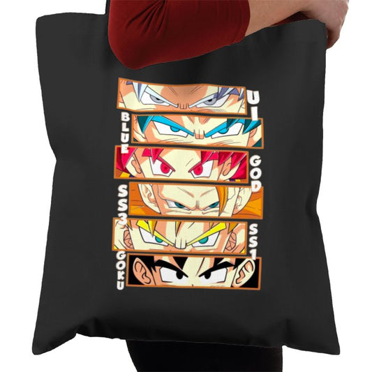 Dragonball Z - Goku Eyes Tote Bag