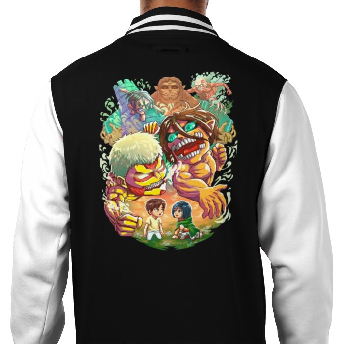 Attack On Titan - Theme 4 Varsity Jacket