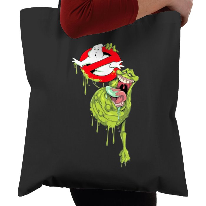 Ghostbusters - Slimer Logo Tote Bag