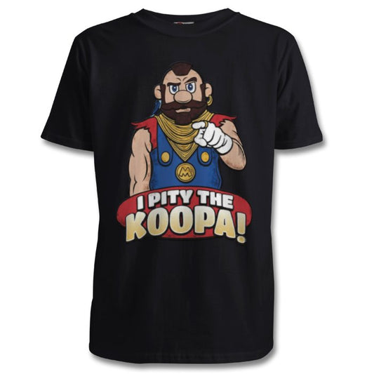 The A Team & Super Mario Bro's - I Pity The Koopa T-shirt