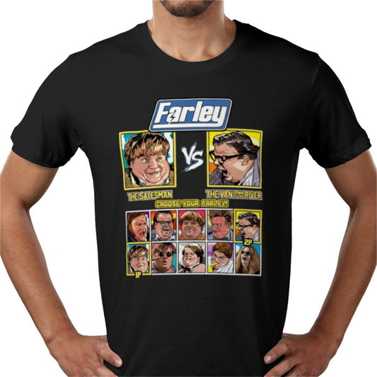 Chris Farley - Salesman vs Van T-shirt