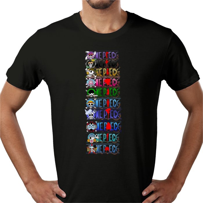 One Piece - Stacked Logo T-Shirt