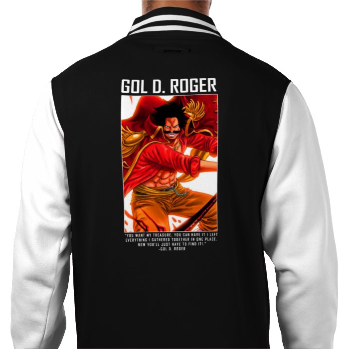 One Piece - Gold Roger Theme 1 Varsity Jacket