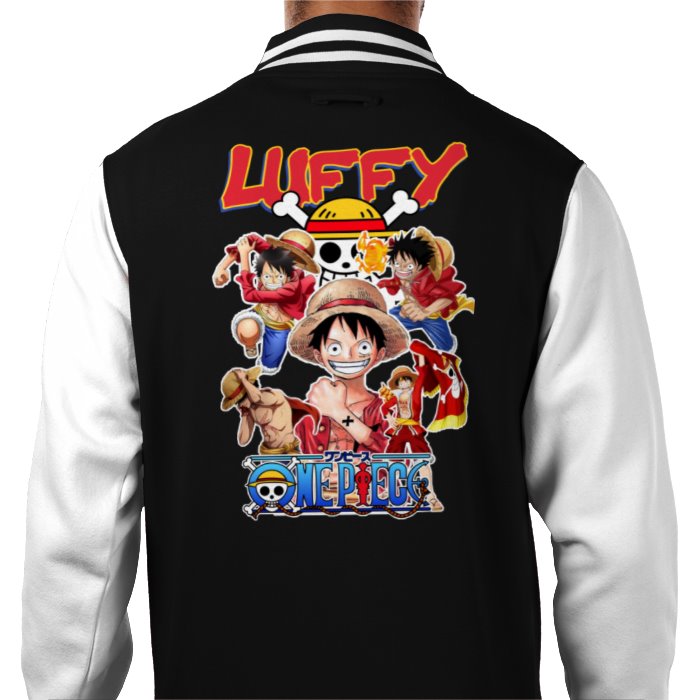 One Piece - Luffy Theme 6 Varsity Jacket