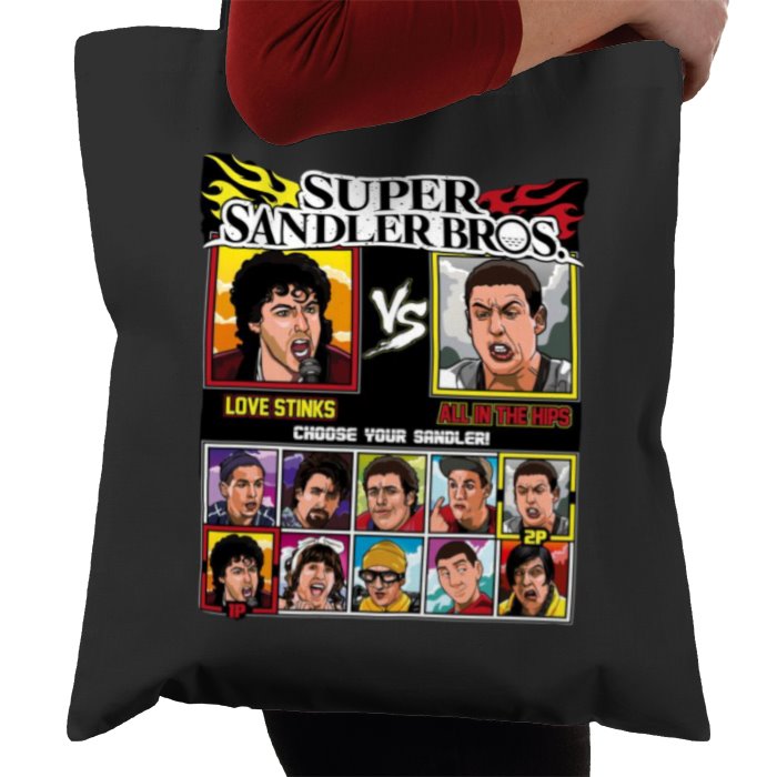 Super Smash Bro's & Adam Sandler - Super Sandler Bro's Tote Bag