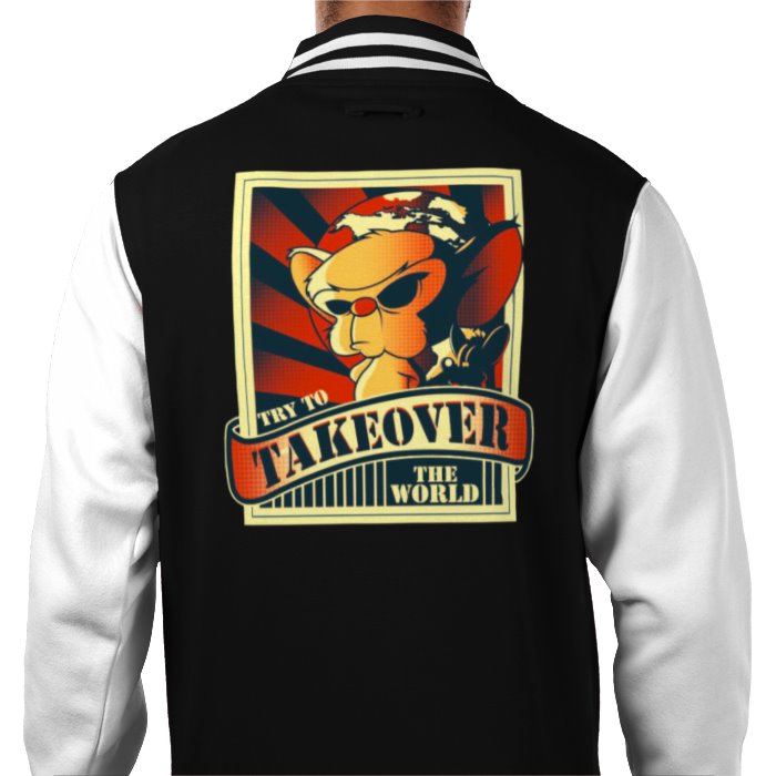 Pinky & The Brain - Takeover Varsity Jacket