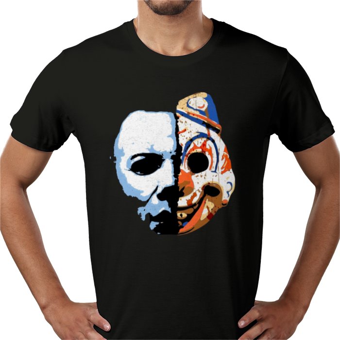 Halloween - 2 Faces Of Michael T Shirt