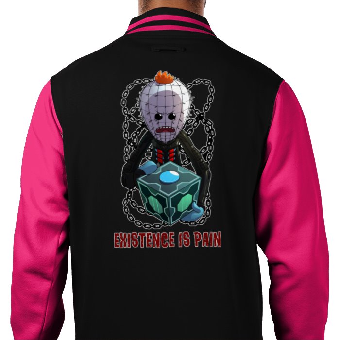Rick & Morty x Hellraiser - Existence Is Pain Varsity Jacket