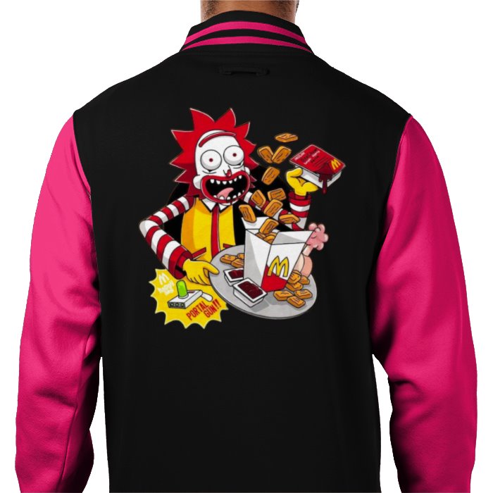 Rick & Morty x Mc Donald's - Rick Mc Donald Varsity Jacket