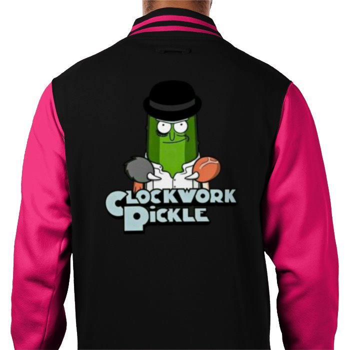 Rick & Morty x A Clockwork Orange - A Clockwork Pickle Varsity Jacket