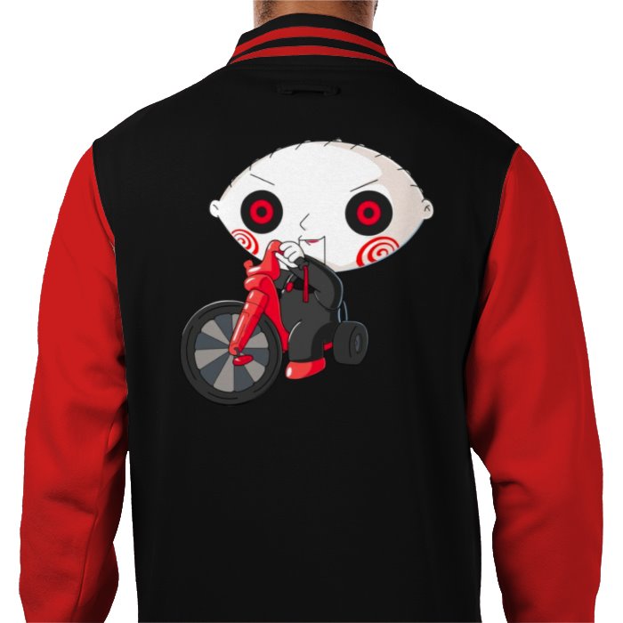 Family Guy x Saw - Jig Stew Varsity Jacket