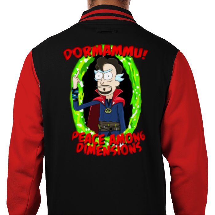 Rick & Morty x Dr Strange - Rick Strange Varsity Jacket