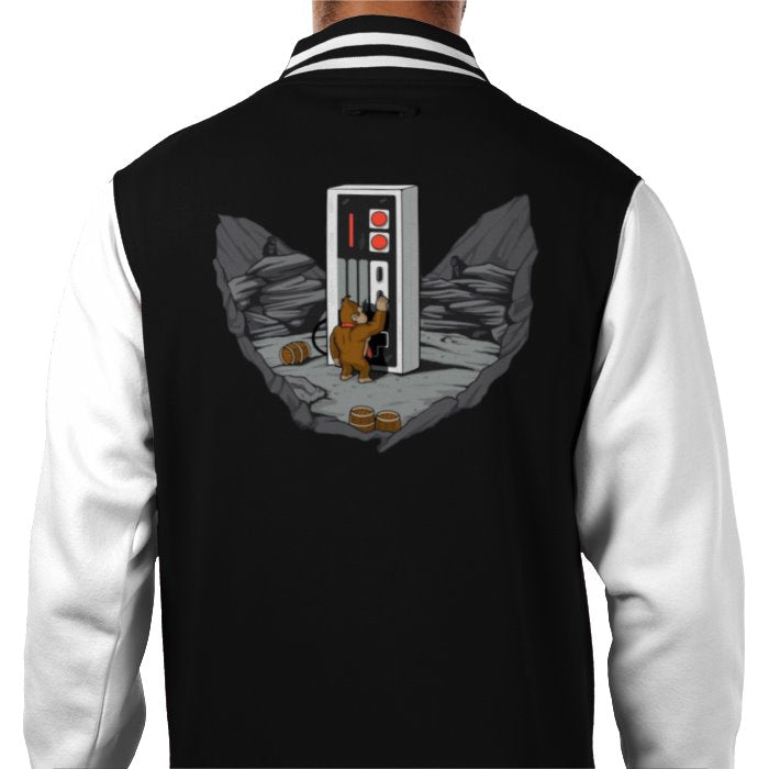 Nintendo & Donkey Kong - Stonehenge Pad Varsity Jacket