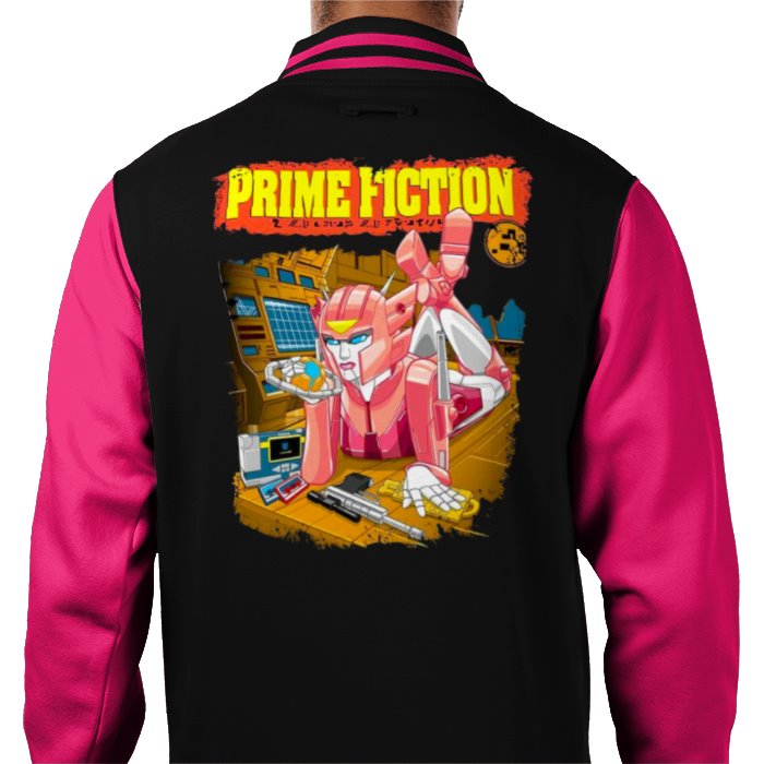 Transformers x Pulp Fiction - Prime Fiction Varsity Jacket