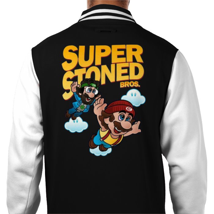 Super Stoned Bro's Varsity Jacket