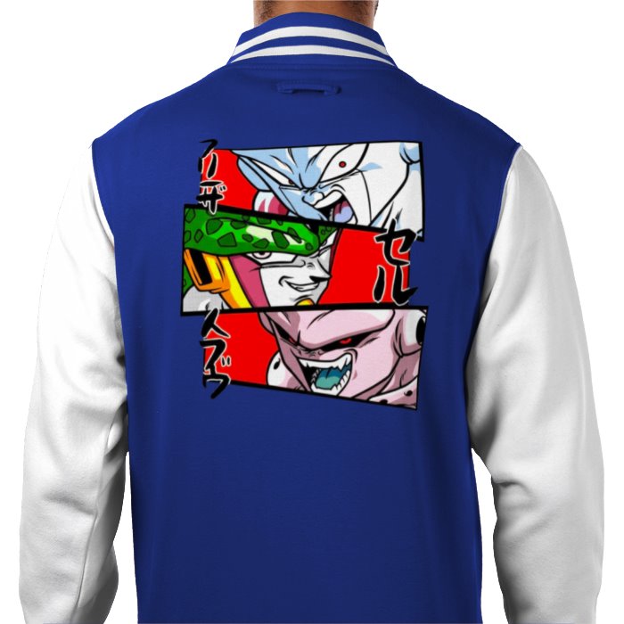 Dragonball Z - Villain Faces Varsity Jacket