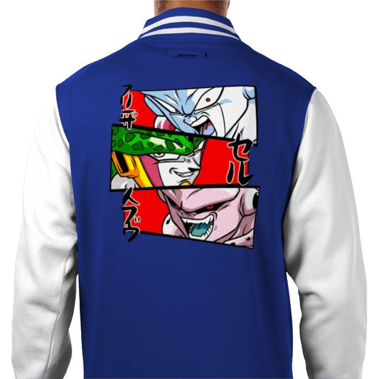 Dragonball Z - Villain Faces Varsity Jacket