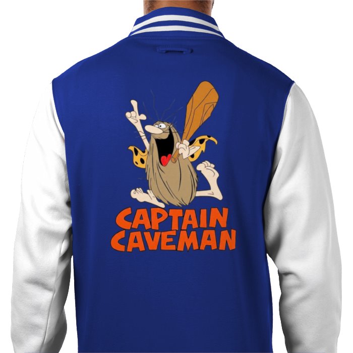 Captain Caveman - Theme Varsity Jacket