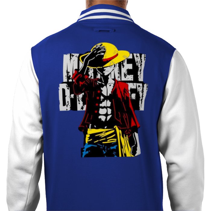 One Piece - Luffy Theme Varsity Jacket