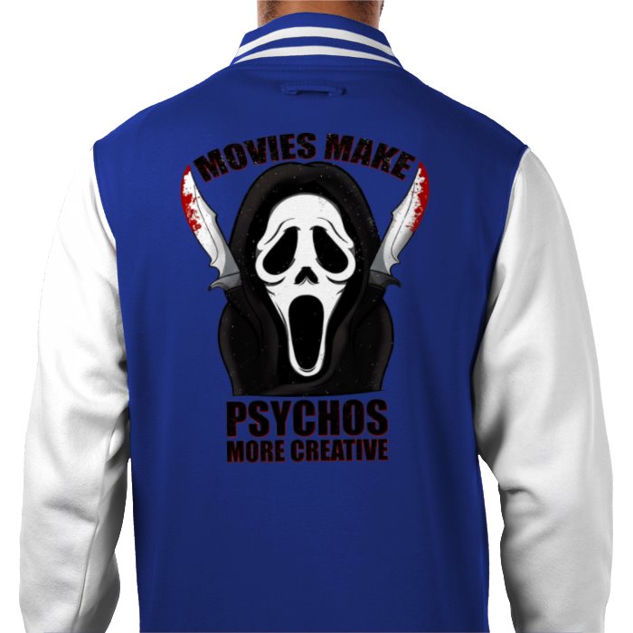 Scream - Creative Psycho Varsity Jacket
