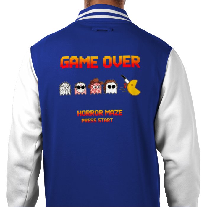 Pac-Man - Horror Maze Varsity Jacket