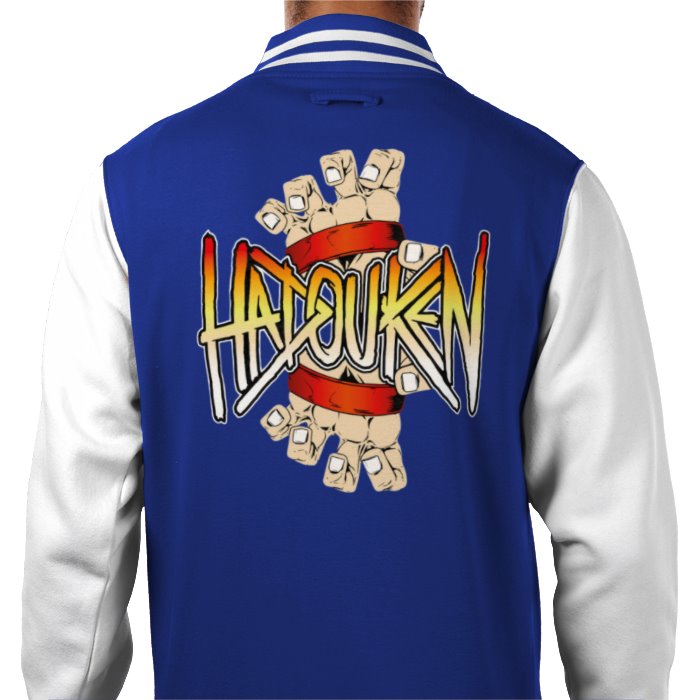 Street Fighter - Hadouken Varsity Jacket
