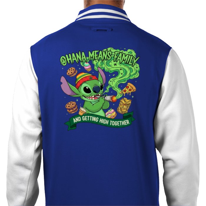 Lilo & Stitch Omaha Varsity Jacket