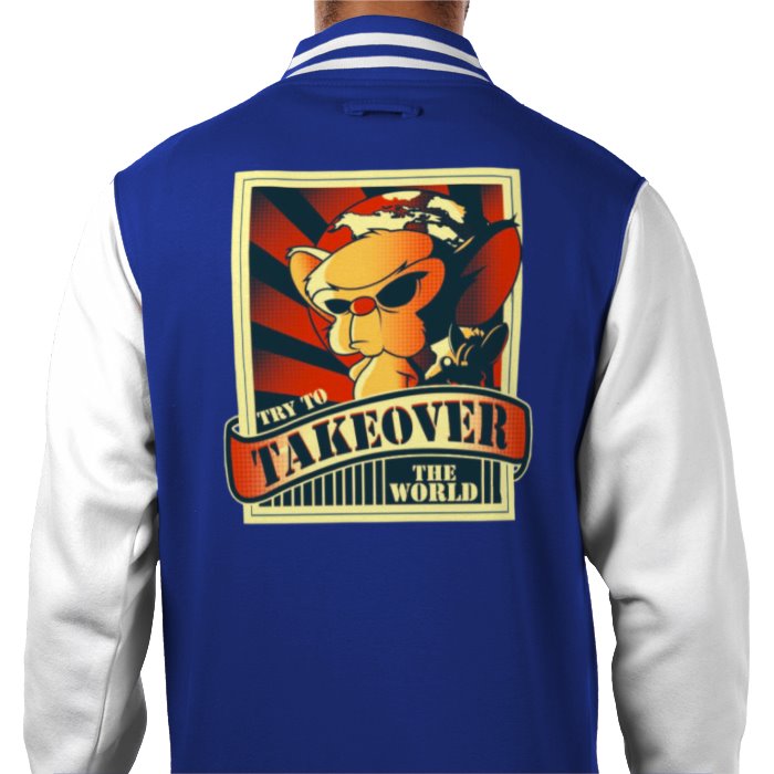 Pinky & The Brain - Takeover Varsity Jacket