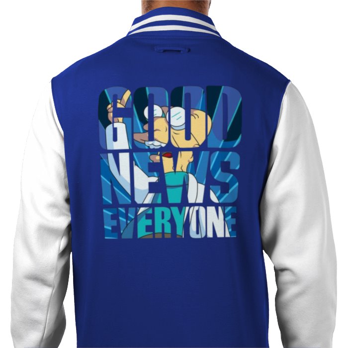 Futurama - Good News Everyone Varsity Jacket