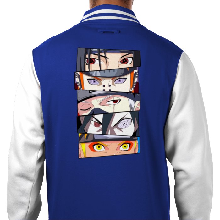 Naruto - Eyes Varsity Jacket