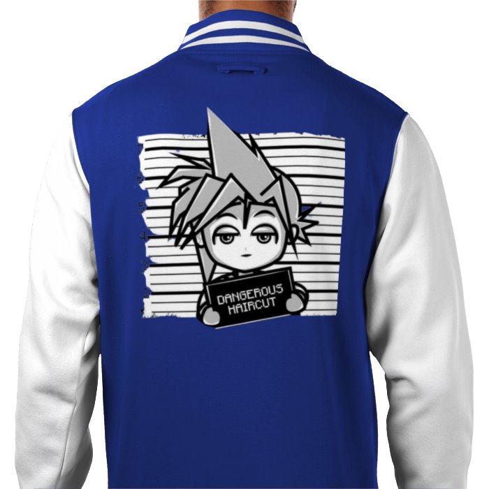 Final Fantasy 7 - Dangerous Hair Cut Varsity Jacket