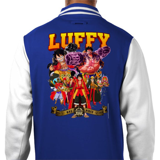 One Piece - Luffy Theme 1 Varsity Jacket