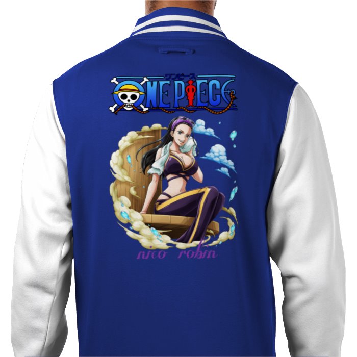 One Piece - Nico Robin Portrait Varsity Jacket