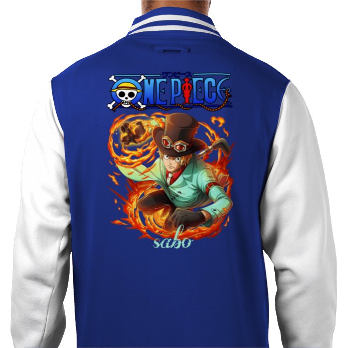 One Piece - Sabo Portrait Varsity Jacket